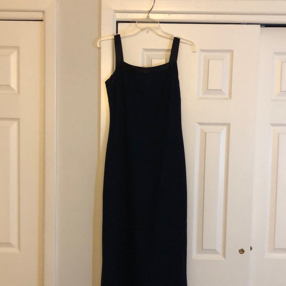 Rampage navy blue dress